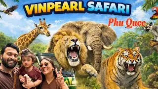 Vin Safari Phu Quoc Full Tour 🦒 | Giraffe Restaurant & Jungle Safari Bus , things to do in phu quoc