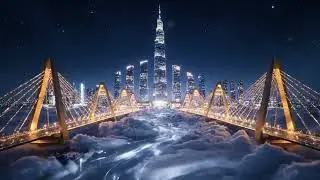 Dream Palaces Beyond Time | 4K Celestial Architecture & Ambient Journey | Aurora Palacium