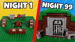 All 99 NIGHTS in the FOREST location in LEGO...