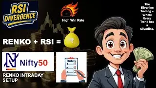 Renko + RSI Divergence = Big Profits ₹₹₹ | Make regular Income | Consistent Returns | #rsi #renko