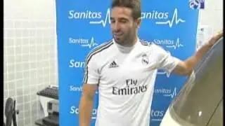 Body composition testing with the BOD POD for Real Madrid's players during their medicals