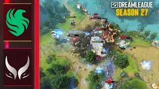 ПРОИГРАВШИЙ ВЫБЫВАЕТ! Team Falcons vs Xtreme Gaming - ЛУЧШИЕ МОМЕНТЫ - DreamLeague Season 27