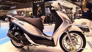 2018 Polini Piaggio Medley 125 - Walkaround - 2017 EICMA Motorcycle Exhibition