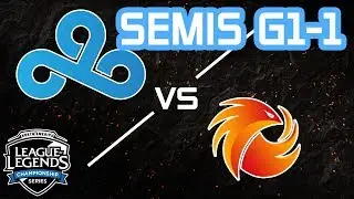 Cloud 9 vs Phoenix1 Game 1 |  Semi-Finals S7 NA LCS Spring Playoffs