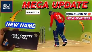 RC24 is Now Real Cricket KRAFTON | New update leaked | Sonu28 Gaming