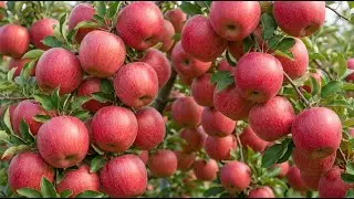How Aomori Apples Are Grown in Japan | Giant Premium Apples on the Tree