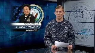 President Obama Nominates Vice Adm. Michelle Howard for Fourth Star; Future USS Jackson Launched