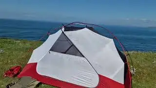 stranded on my own island 🏝 for the night , Worms head,  Rhossili