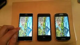 Feel The Android #7 Битва Титанов. HTC ONE vs SONY XPERIA Z vs GALAXY S4 #7