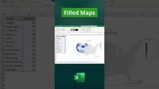 Create Stunning Geographic Charts in Excel with Filled Maps