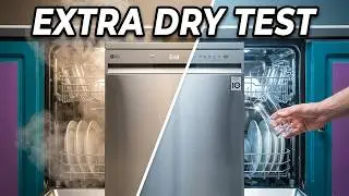 LG dishwasher Extra Dry results