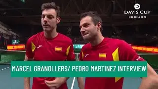 Marcel Granollers/ Pedro Martinez post-match interview | Spain v Czechia | 2025 Davis Cup Final 8