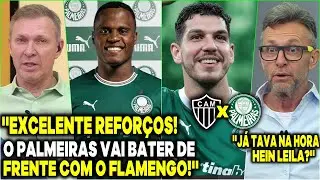 😱 REFORÇOS A CAMINHO! OS DONOS DA BOLA PALMEIRAS, VELLOSO E SOUZA REAGEM AS NEGOCIAÇÕES DO VERDÃO!