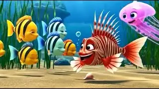🌈🐟The transforming fish's sky adventure☁️✨Cartoon for kids 🌟