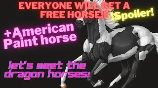 SSO !S P O I L E R! The new American Paint Horse + DRAGON HORSES and more! HD 1080p