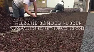 FallZone Bonded Rubber Mulch Playground Surface