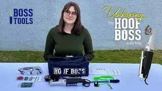Unboxing the Hoof Boss -  Basic Horse Mobile Set -The World&rsquo;s Best Hoof Trimming Tool #hoofcare