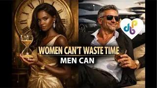 Woman can't waste time like men