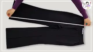 [DIY] Я сделаю что-нибудь неожиданное с брюками, которых не ношу. Будем наслаждаться вместе.
