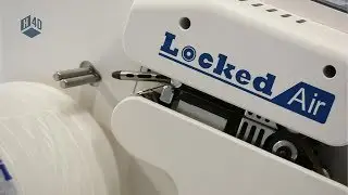 Collecting Locked Air&trade; cushions using a winder cart | Hazel 4D