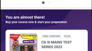 HOW TO JOIN ONLINE TEST SERIES ।CG SI CGPSC VYAPAM TEACHER BHARTI