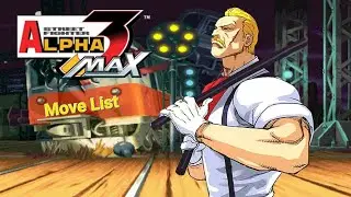 Street fighter Alpha 3 Max | Eagle Move list|#streetfighter#movelist #psp#ppsspp#streetfighteralpha3
