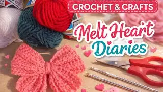 Full video | Crochet Bow Tutorial | Easy DIY | Crochet Bow Making
