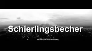 Wie man Schierlingsbecher auf Deutsch ausspricht?
