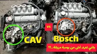 الفرق بين بومبة المازوط Bosch و CAV قبل شراء المحرك The difference pomp Bosch and CAV