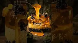 &ldquo;Ancient Relic Dessert CRACKS OPEN in Seconds | Cutlume AI Fantasy Food Cinematics&rdquo; #oddlysatisfying