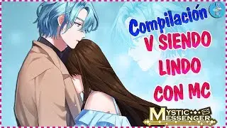 V y sus momentos más lindos ~ Mystic Messenger compilación de chats en español