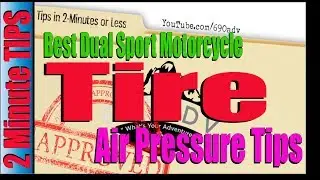 How does tire pressure effects your motorcycle - does tire pressure matter?