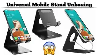 Unboxing & Review: Portronics MODESK Universal Mobile Holder | Sturdy & Affordable Desk Stand