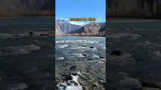 Indus River &ndash; Pakistan&rsquo;s Largest River 🌊🏔️ | Crystal Clear Mountain Flow #shorts #nature #mountains