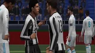 PES 2018 PSP (PPSSPP) Juventus vs Real Madrid Gameplay