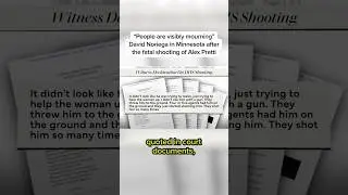 'People are visibly mourning' David Noreiga in Minnesota after the fatal shooting of Alex Pretti
