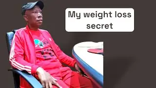 EFF JULIUS MALEMA REVEAL HIS WEIGHT LOSS CAUSES