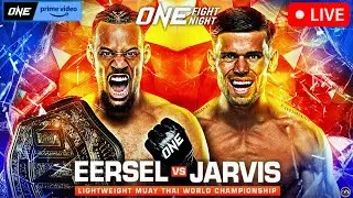 ONE Fight Night 34: Eersel vs. Jarvis | LIVE STREAM | MMA & MUAY THAI | Fight Companion PRIME VIDEO