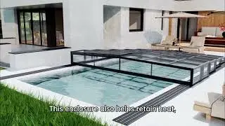 Nison Sliding Pool Enclosure: Minimal Effort, Maximum Comfort