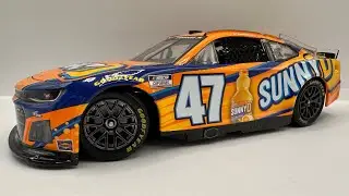 Review: 2025 Ricky Stenhouse Jr #47 Sunny D Chevy Camaro 1/24 NASCAR Diecast 