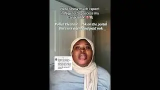 Total Cost of Canada PR from Nigeria to Canada #immigration #migratecanada #canadapr  #canada