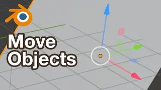 Blender How to Move Objects Quick Start