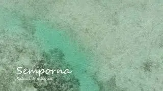 Semporna, Sabah, Malaysia Drone Ariel View