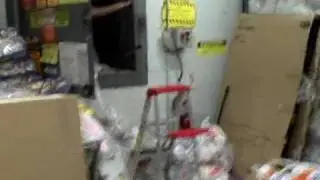 Dirty Jobs...James in compactor