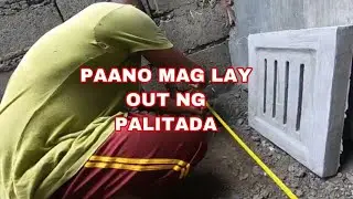 PAANO MAG LAY OUT NG PALITADA vigan project VIDEO#45