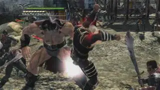 FIST OF THE NORTH STAR: KEN'S RAGE - RAOH'S GAMEPLAY
