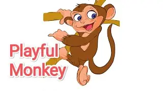 Monkey Magic: Watch Me Draw a Playful Primate!