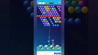 bubble shooter relaxing game #games #gaming #gameshorts #bubbleshooter