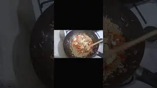 Best egg fried rice ever with new sauce recipe#try must#mini# vlogs