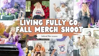BTS Living Fully Co. Fall Merch Shoot!